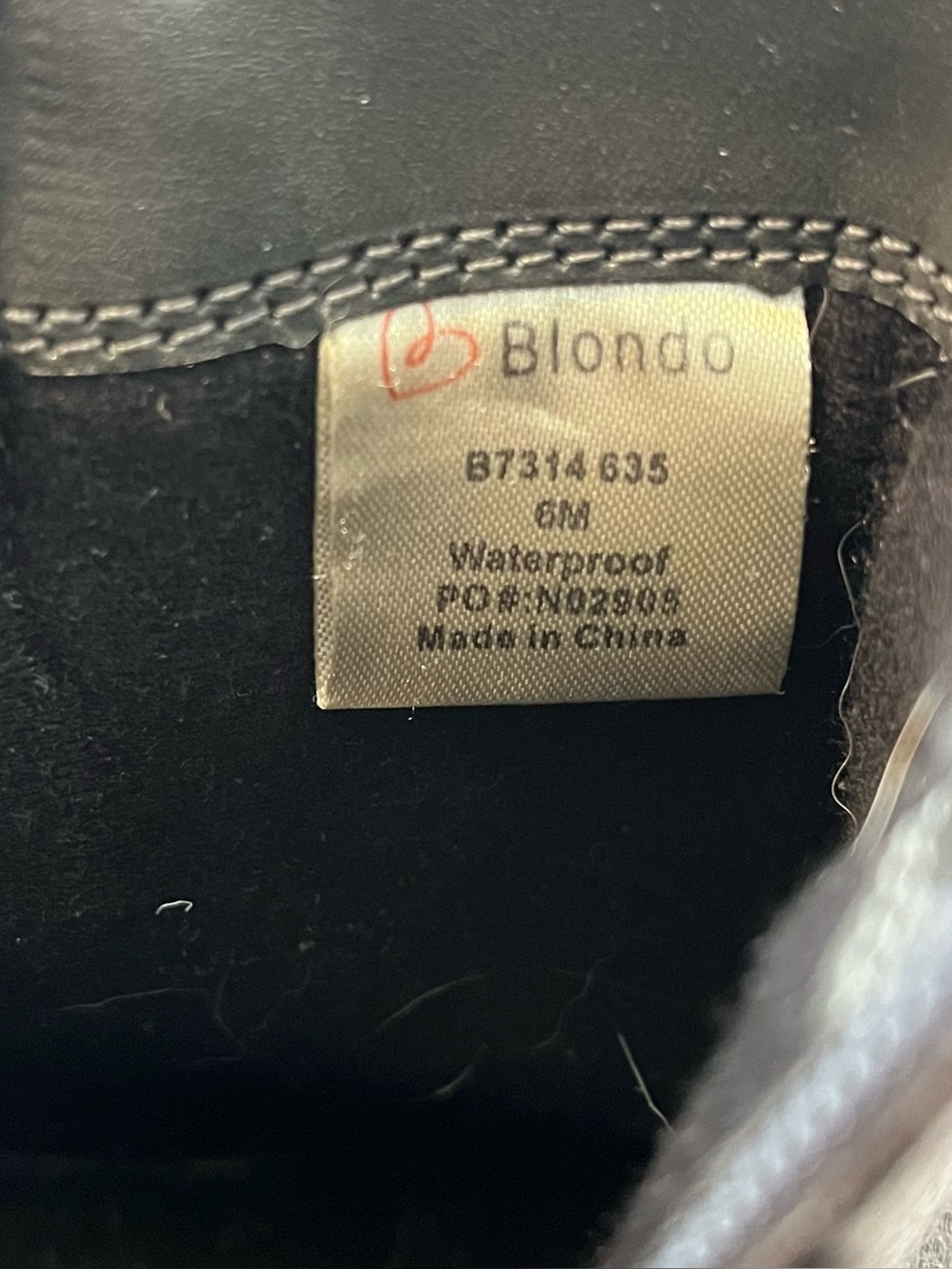 Blondo Grey Waterproof Booties Womens size 6 - Picture 3 of 11